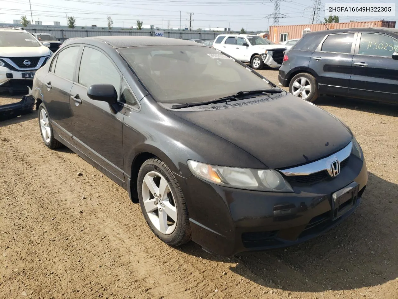 2HGFA16649H322305 2009 Honda Civic Lx-S