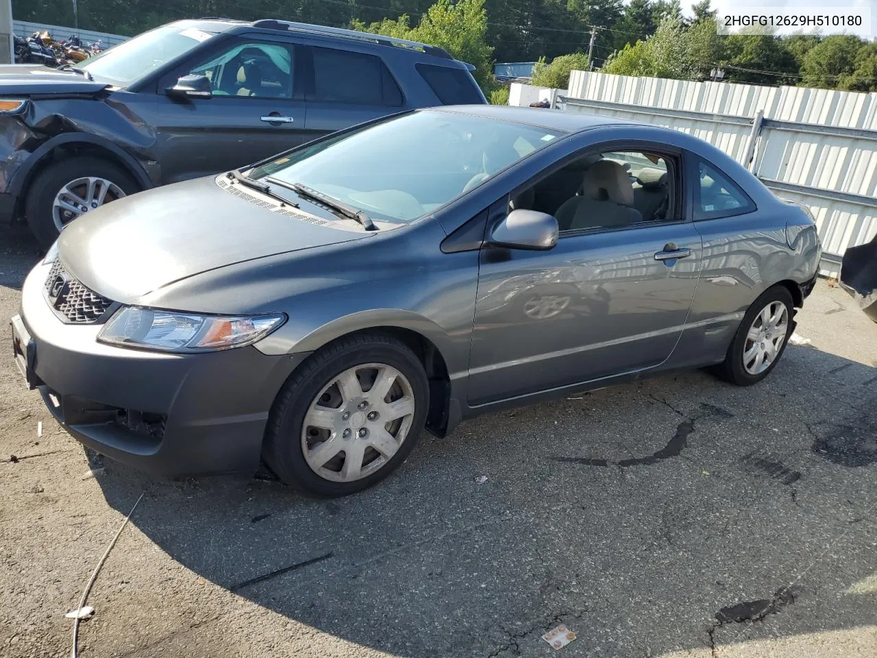 2009 Honda Civic Lx VIN: 2HGFG12629H510180 Lot: 69136934