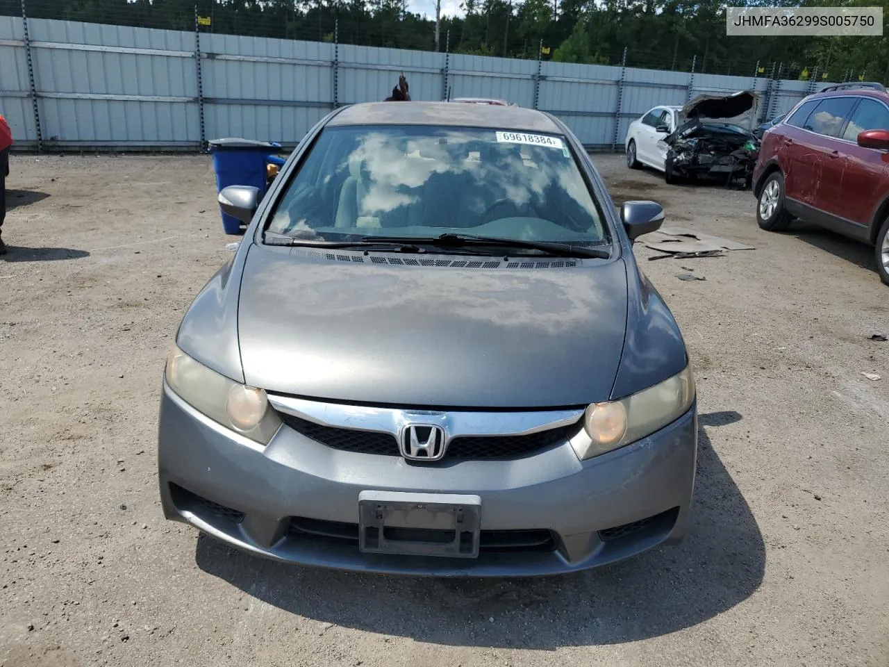 JHMFA36299S005750 2009 Honda Civic Hybrid