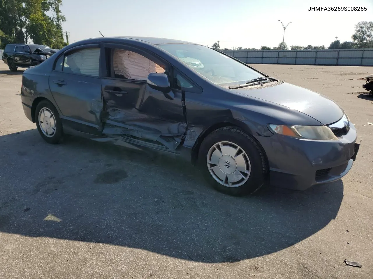 2009 Honda Civic Hybrid VIN: JHMFA36269S008265 Lot: 69626364