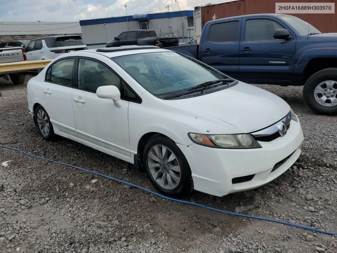 2HGFA16889H303970 2009 Honda Civic Ex