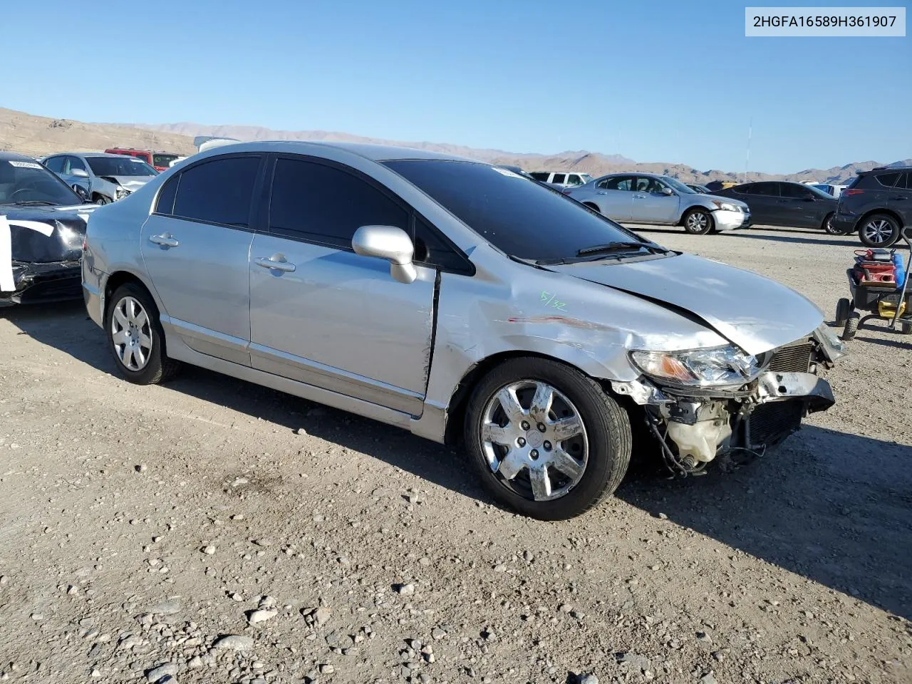 2HGFA16589H361907 2009 Honda Civic Lx