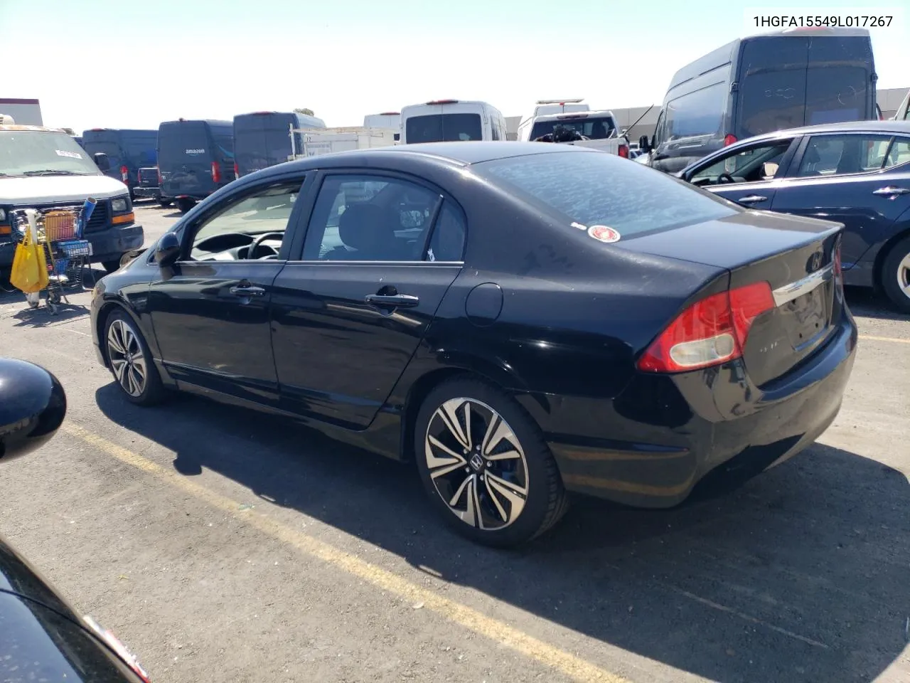 1HGFA15549L017267 2009 Honda Civic Lx