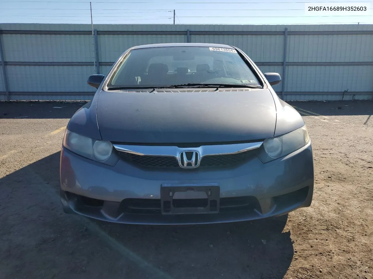 2HGFA16689H352603 2009 Honda Civic Lx-S