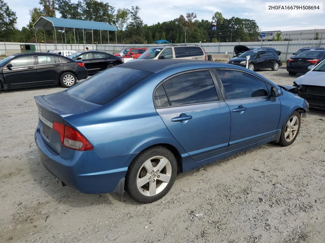 2009 Honda Civic Lx-S VIN: 2HGFA16679H508694 Lot: 70249234