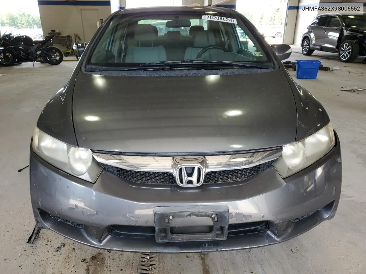 2009 Honda Civic Hybrid VIN: JHMFA362X9S006552 Lot: 70288624