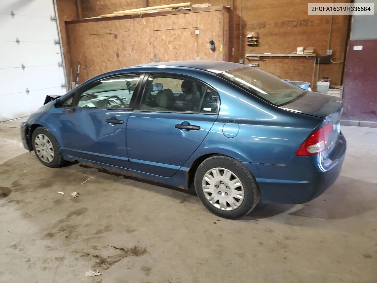 2009 Honda Civic Vp VIN: 2HGFA16319H336684 Lot: 70410454