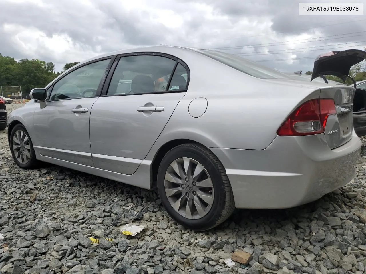 19XFA15919E033078 2009 Honda Civic Exl