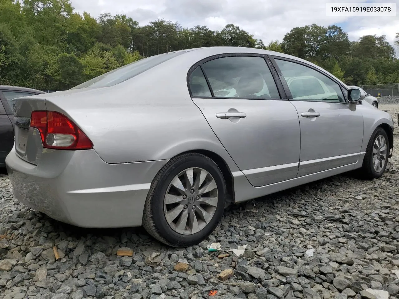 2009 Honda Civic Exl VIN: 19XFA15919E033078 Lot: 70420754