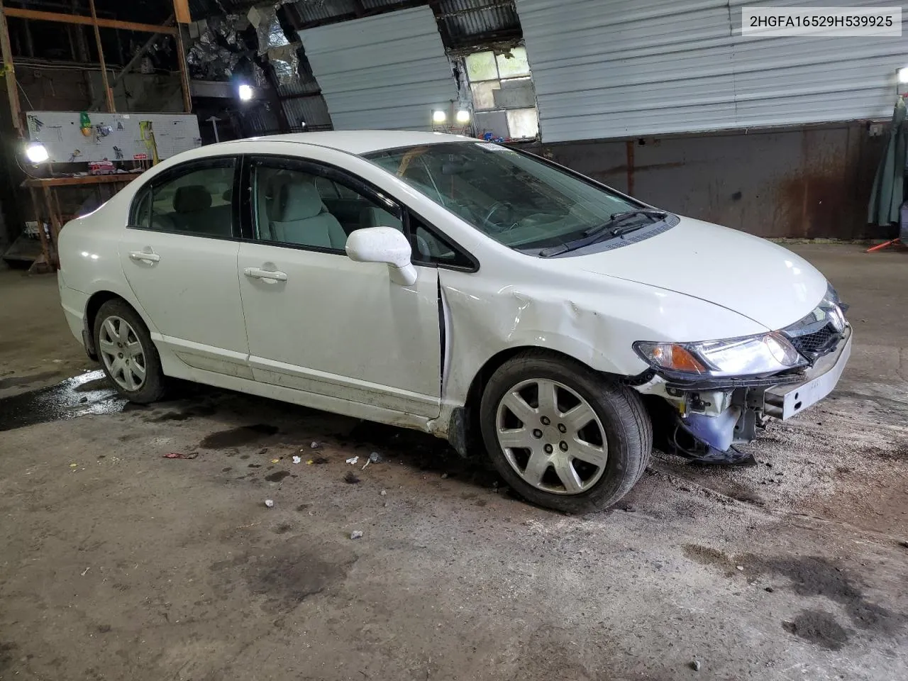 2HGFA16529H539925 2009 Honda Civic Lx