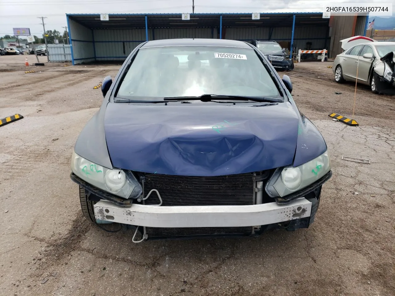 2HGFA16539H507744 2009 Honda Civic Lx