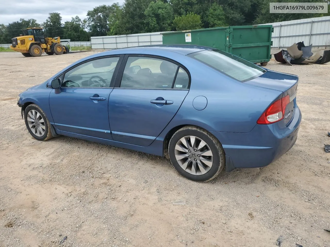 1HGFA16979L009679 2009 Honda Civic Exl