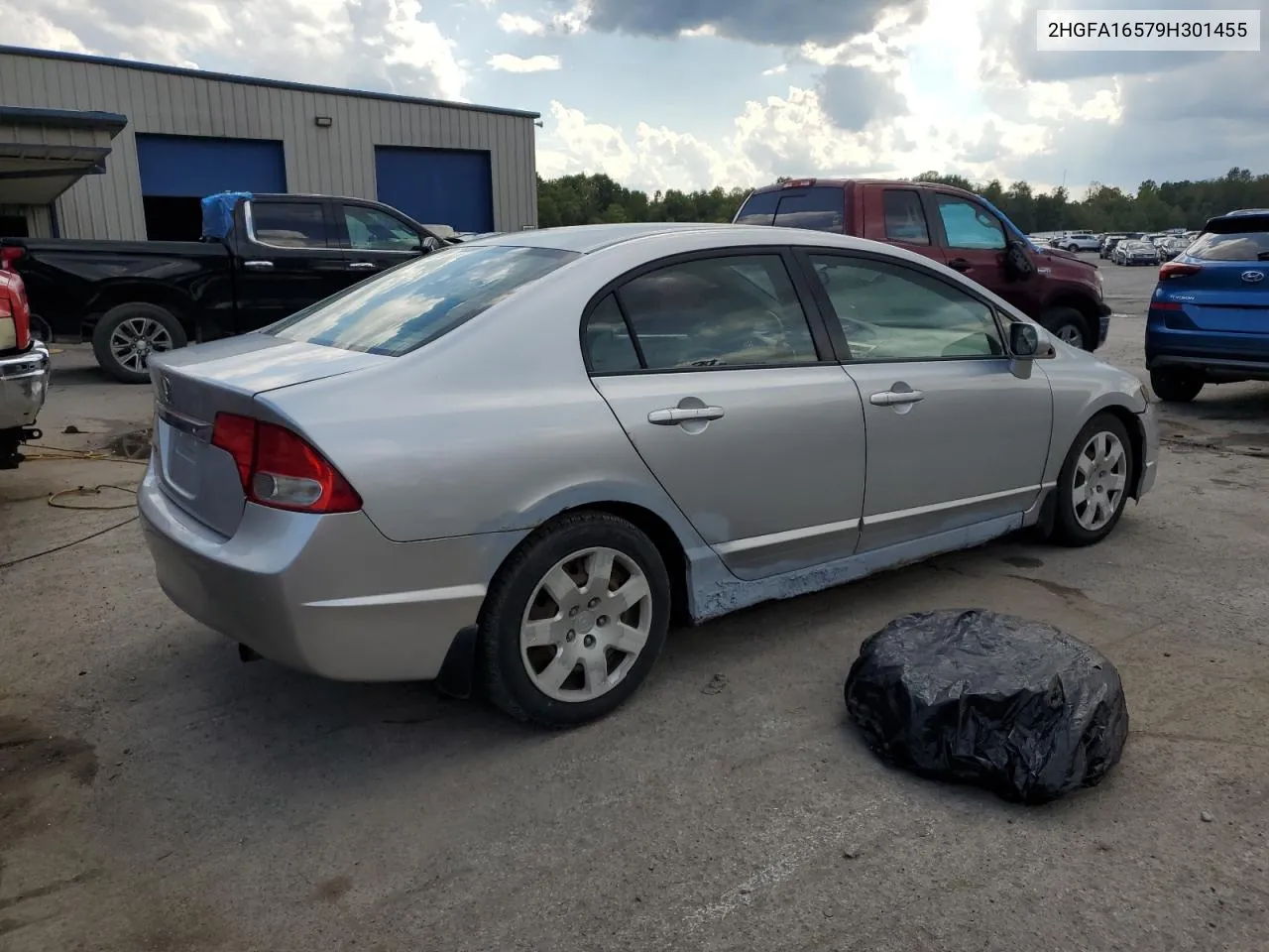 2009 Honda Civic Lx VIN: 2HGFA16579H301455 Lot: 70660224