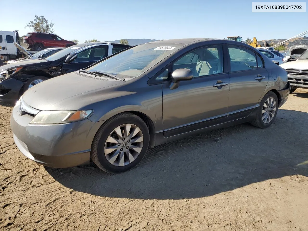 19XFA16839E047702 2009 Honda Civic Ex