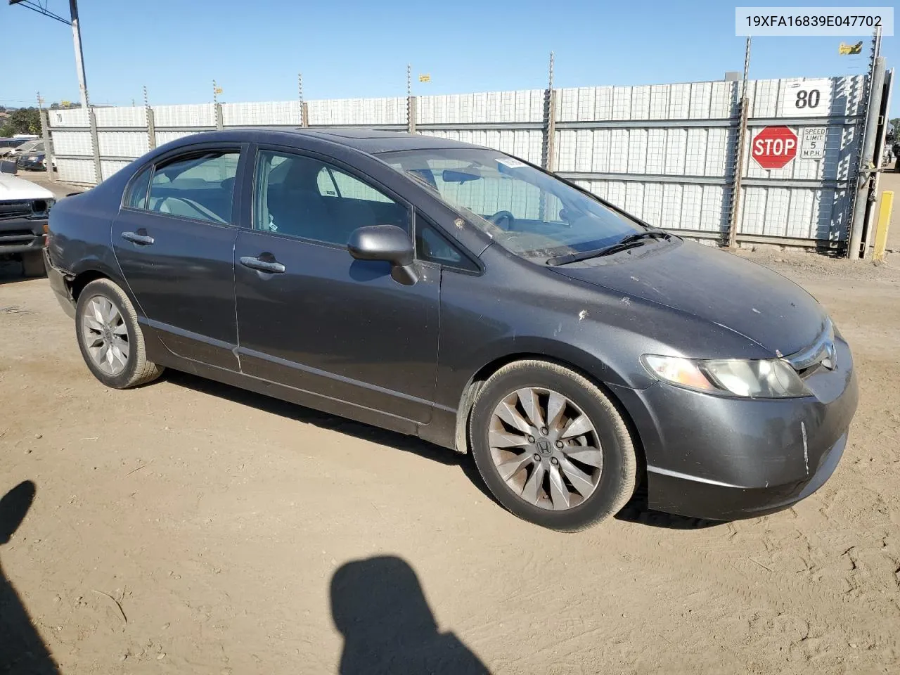 19XFA16839E047702 2009 Honda Civic Ex