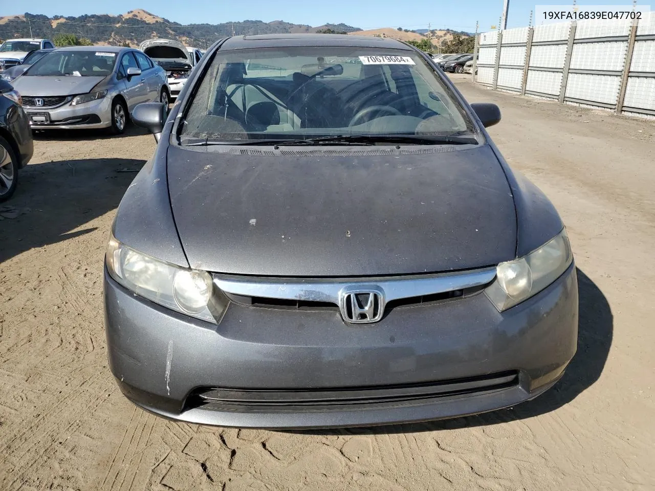 19XFA16839E047702 2009 Honda Civic Ex