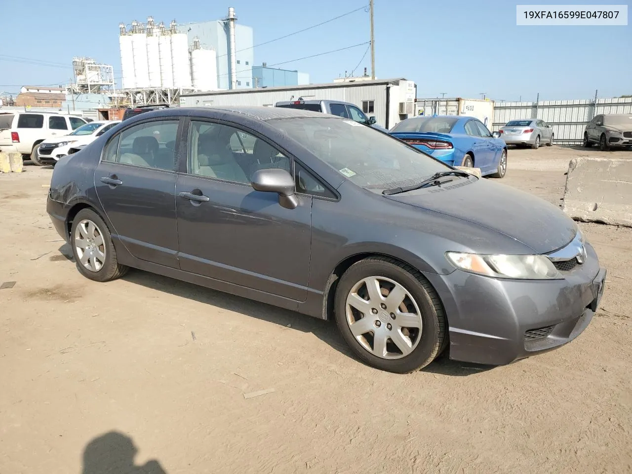 2009 Honda Civic Lx VIN: 19XFA16599E047807 Lot: 70819544