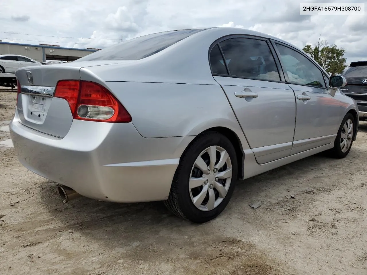 2009 Honda Civic Lx VIN: 2HGFA16579H308700 Lot: 70846004