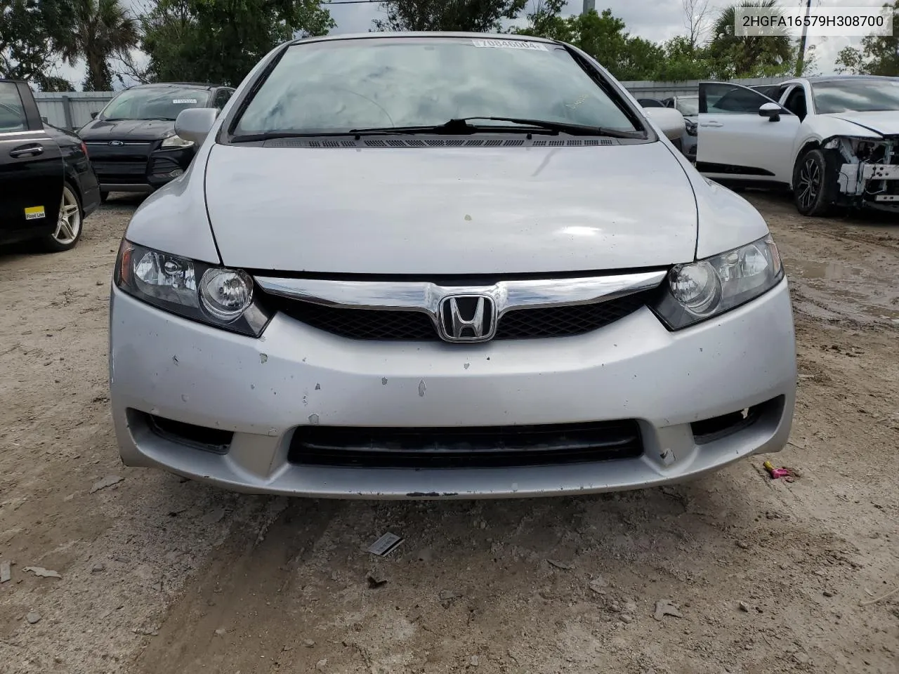 2009 Honda Civic Lx VIN: 2HGFA16579H308700 Lot: 70846004