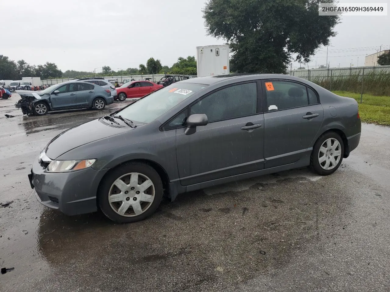 2009 Honda Civic Lx VIN: 2HGFA16509H369449 Lot: 70925154