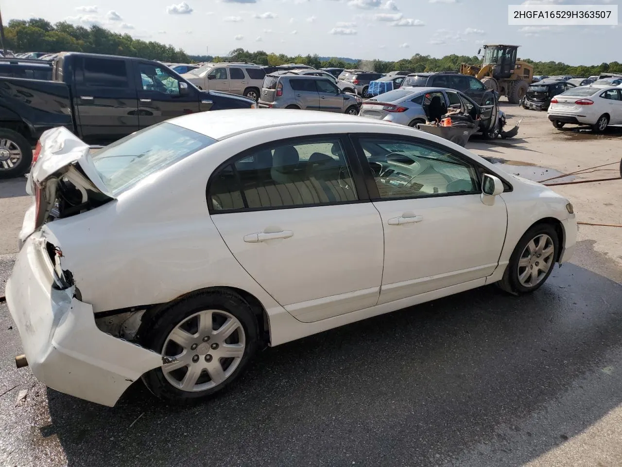 2009 Honda Civic Lx VIN: 2HGFA16529H363507 Lot: 71091784