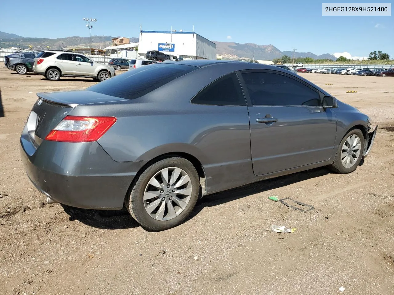 2009 Honda Civic Ex VIN: 2HGFG128X9H521400 Lot: 71253314