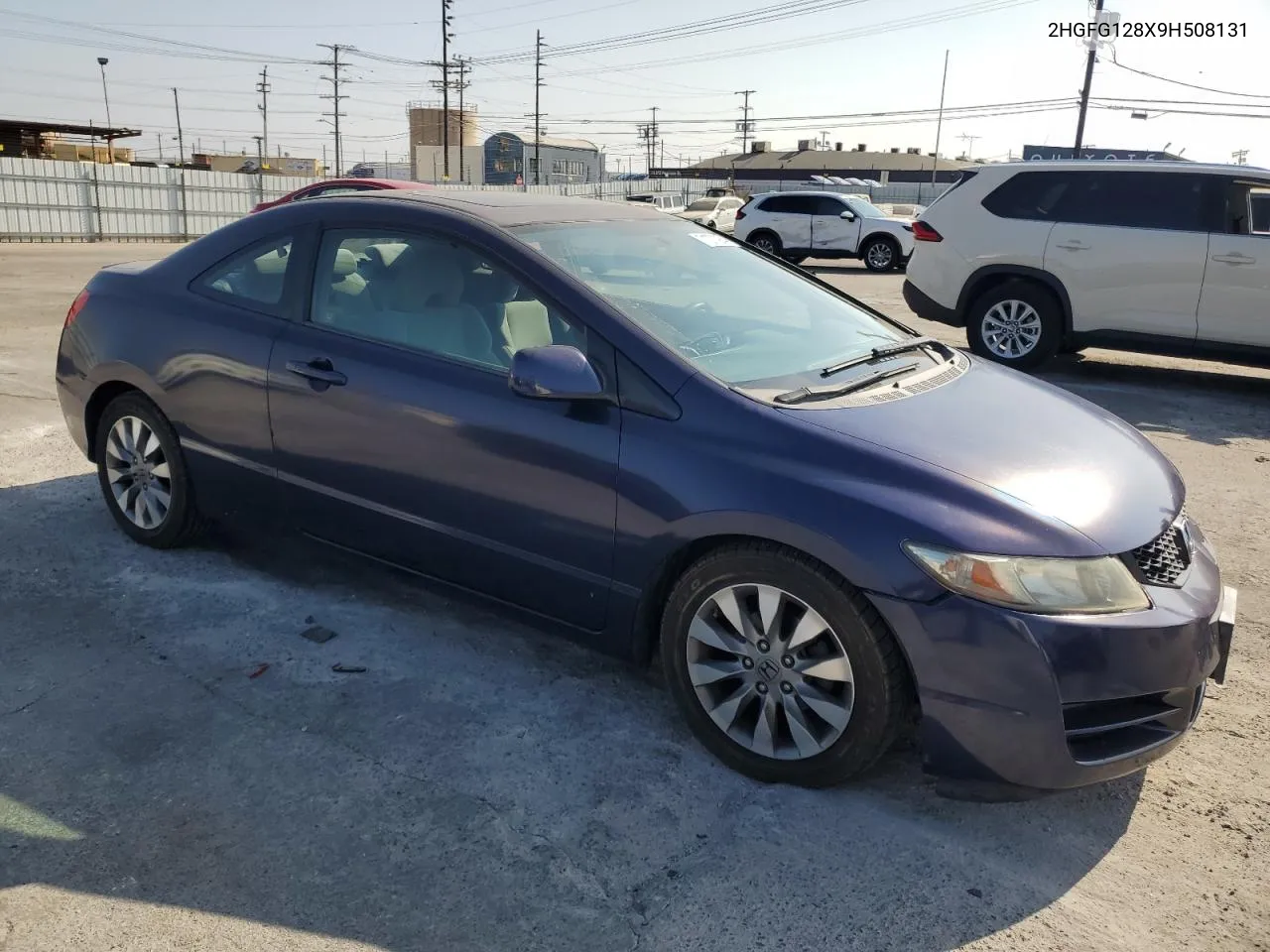 2009 Honda Civic Ex VIN: 2HGFG128X9H508131 Lot: 71277984