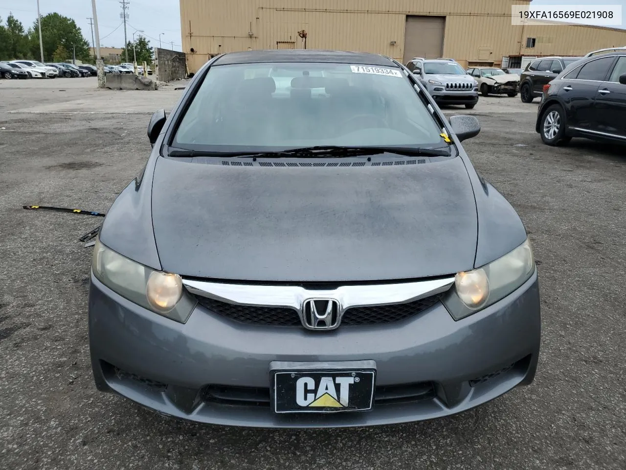 2009 Honda Civic Lx VIN: 19XFA16569E021908 Lot: 71519334