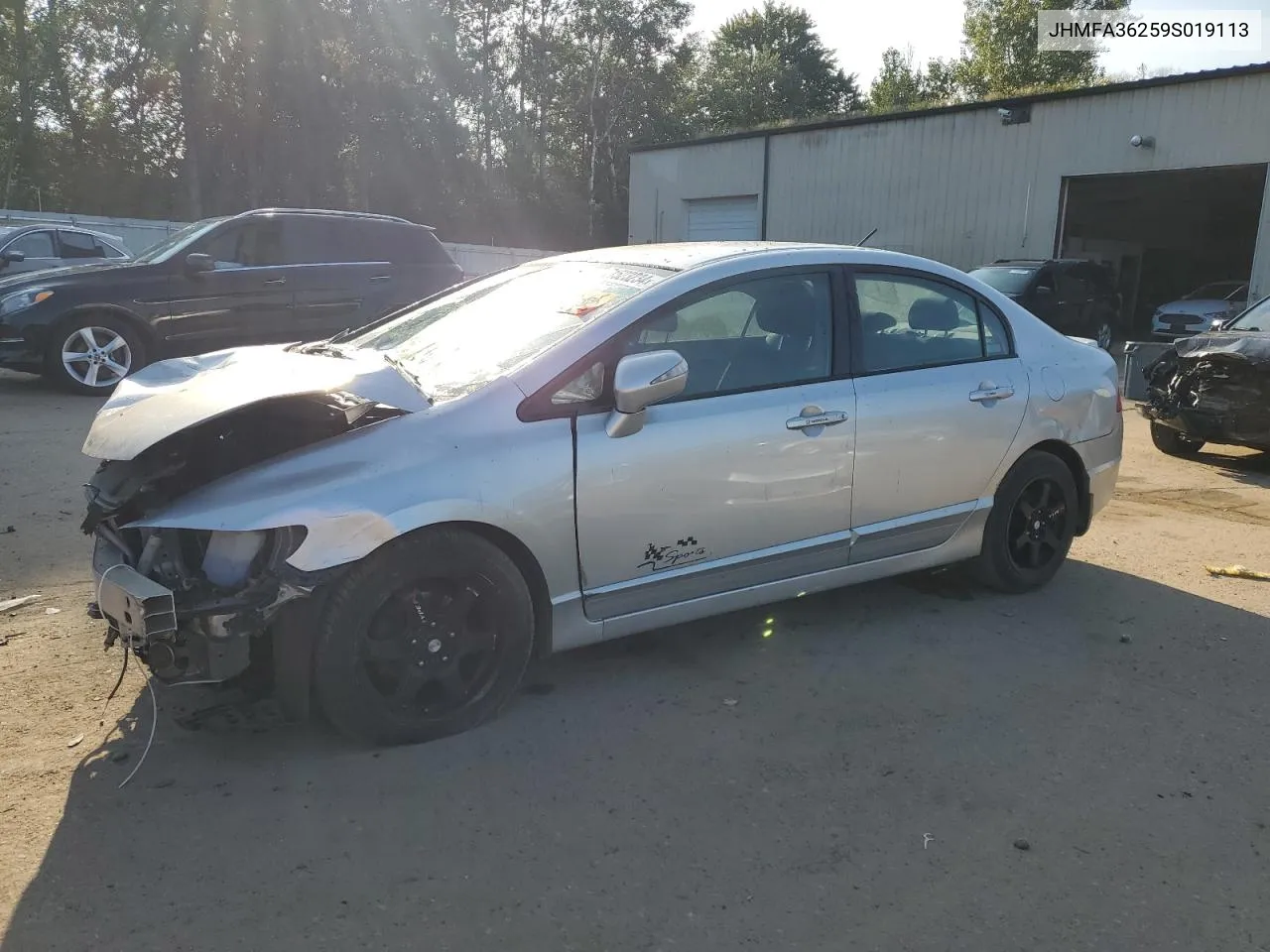 JHMFA36259S019113 2009 Honda Civic Hybrid