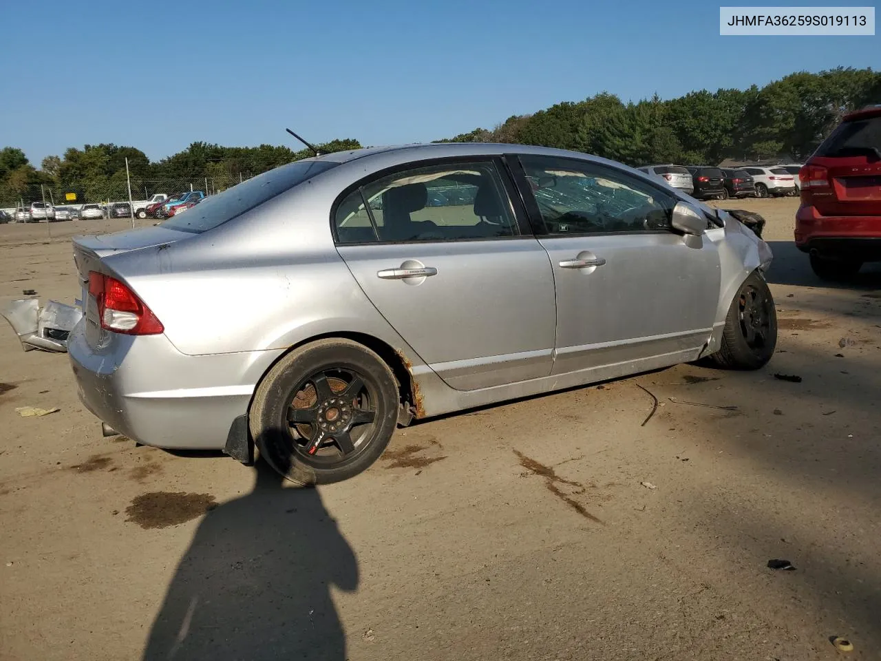 2009 Honda Civic Hybrid VIN: JHMFA36259S019113 Lot: 71523234