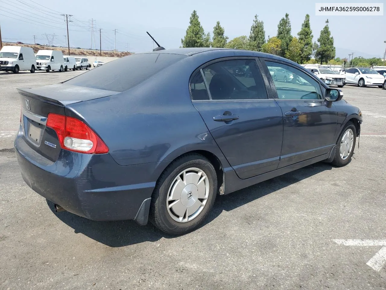 2009 Honda Civic Hybrid VIN: JHMFA36259S006278 Lot: 71562324