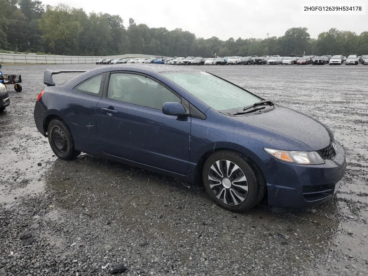 2009 Honda Civic Lx VIN: 2HGFG12639H534178 Lot: 71586154