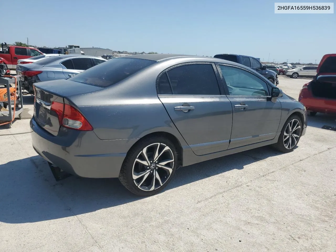 2009 Honda Civic Lx VIN: 2HGFA16559H536839 Lot: 71630274