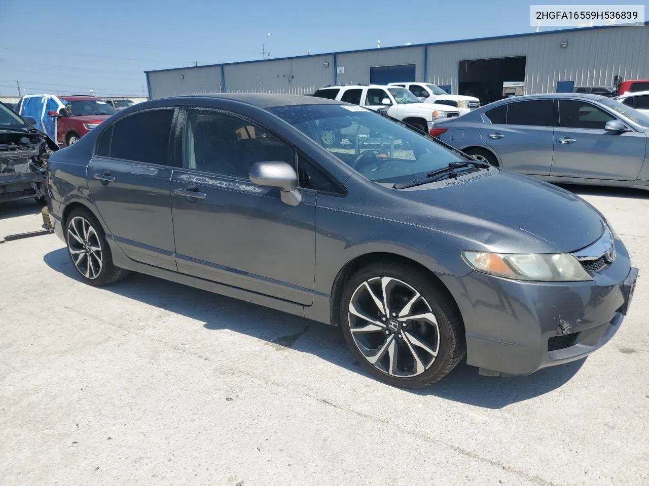 2009 Honda Civic Lx VIN: 2HGFA16559H536839 Lot: 71630274