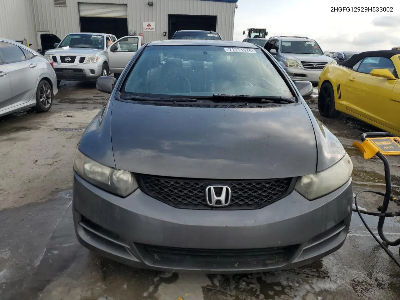 2009 Honda Civic Exl VIN: 2HGFG12929H533002 Lot: 71771674