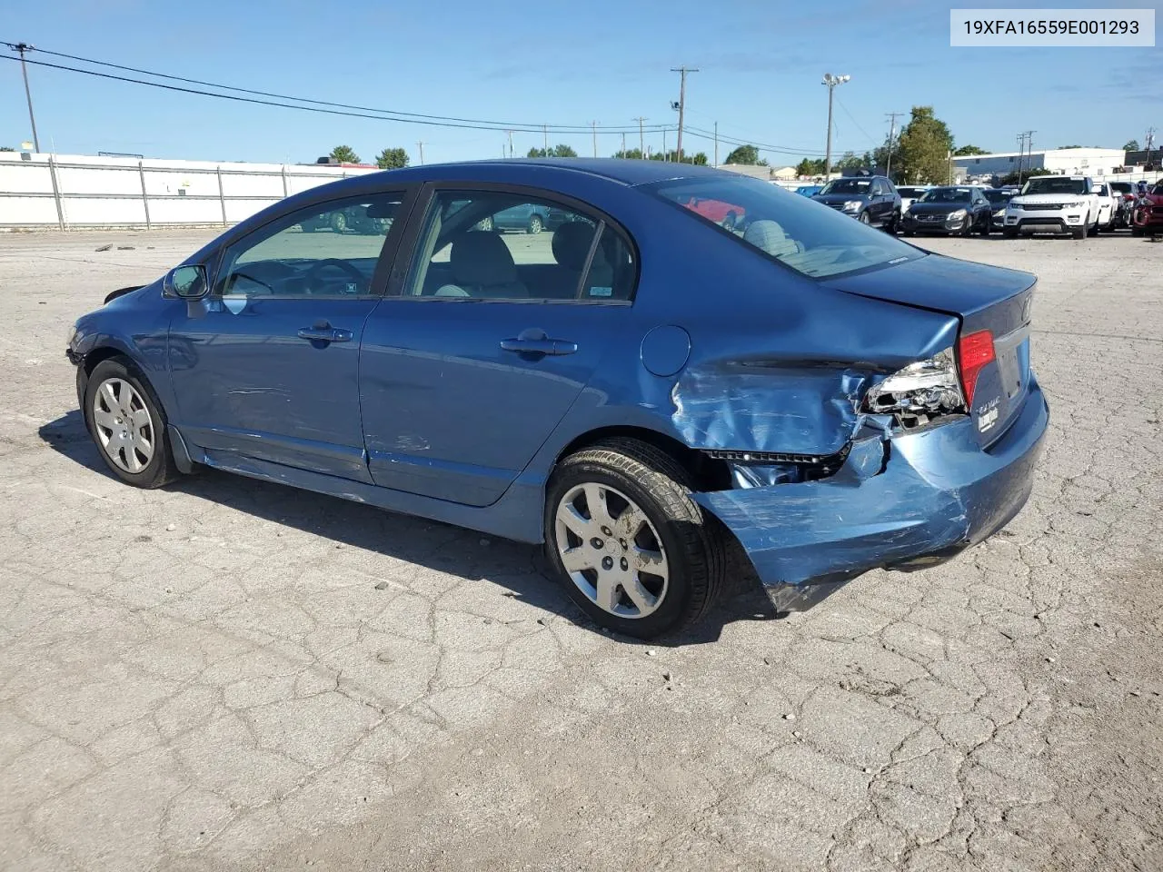 2009 Honda Civic Lx VIN: 19XFA16559E001293 Lot: 72009004