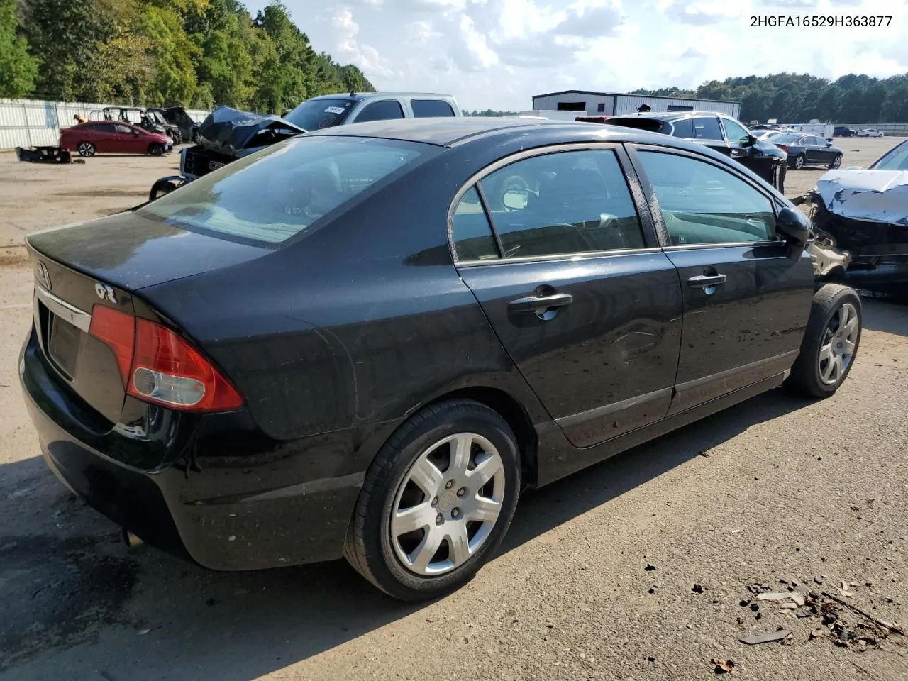 2009 Honda Civic Lx VIN: 2HGFA16529H363877 Lot: 72157964