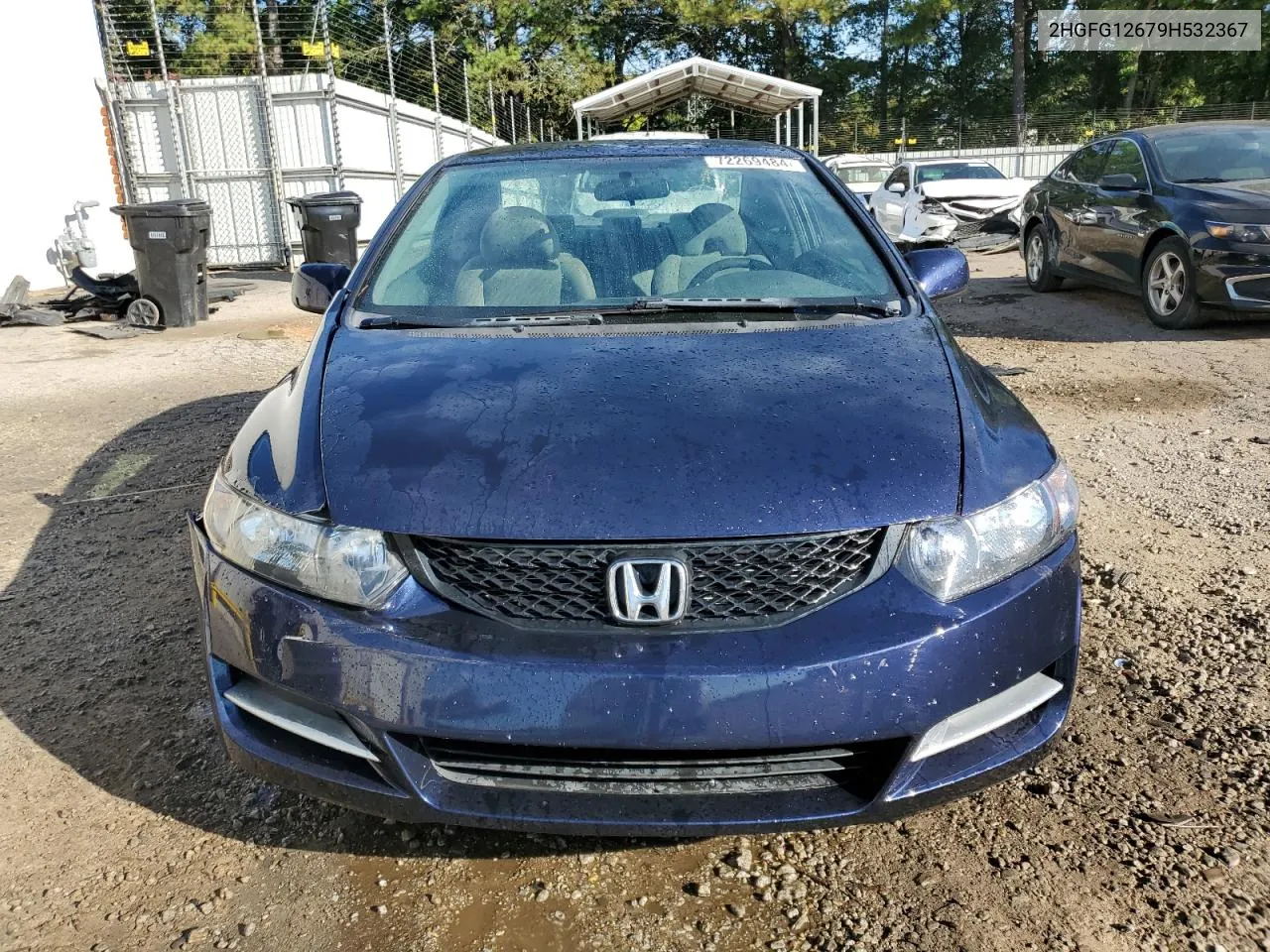 2009 Honda Civic Lx VIN: 2HGFG12679H532367 Lot: 72269484