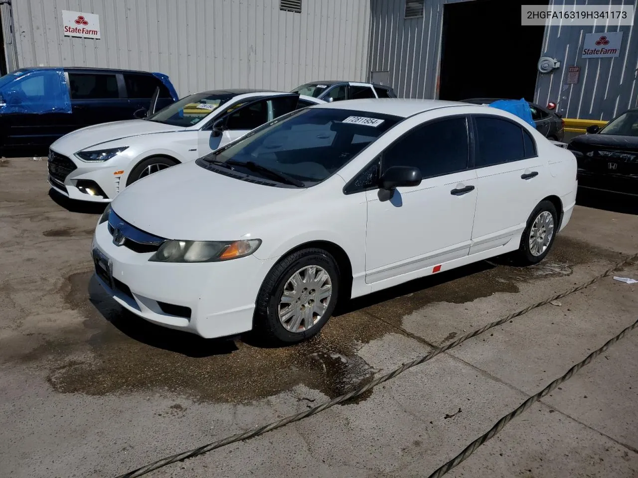 2HGFA16319H341173 2009 Honda Civic Vp