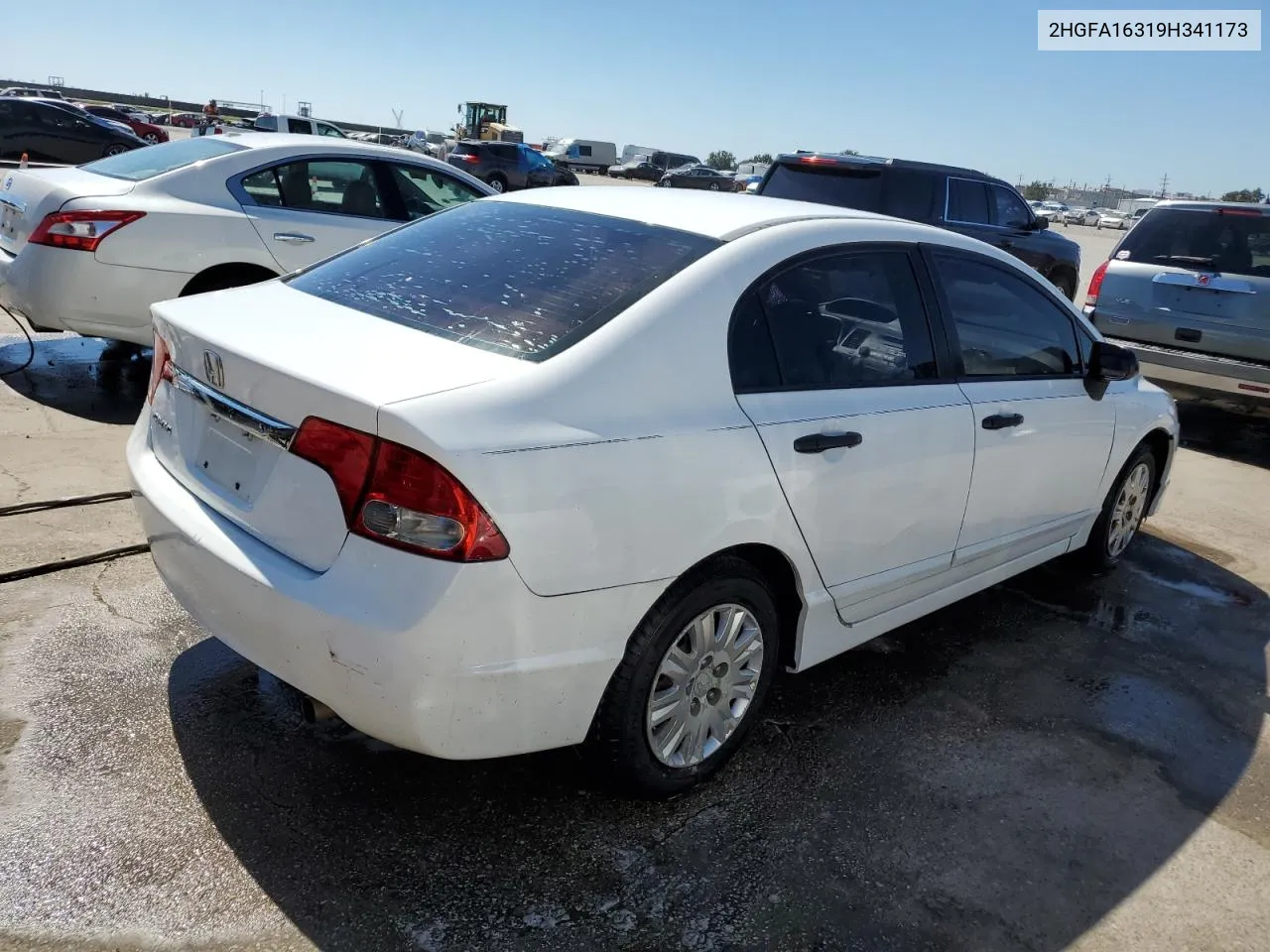 2009 Honda Civic Vp VIN: 2HGFA16319H341173 Lot: 72811954