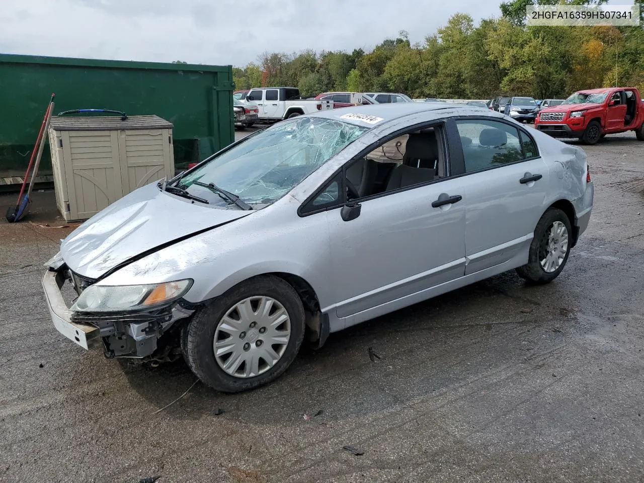 2HGFA16359H507341 2009 Honda Civic Vp