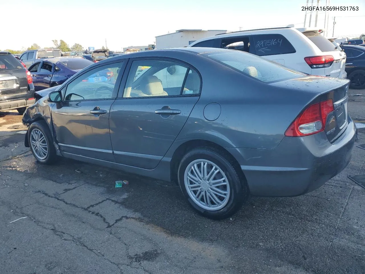 2HGFA16569H531763 2009 Honda Civic Lx