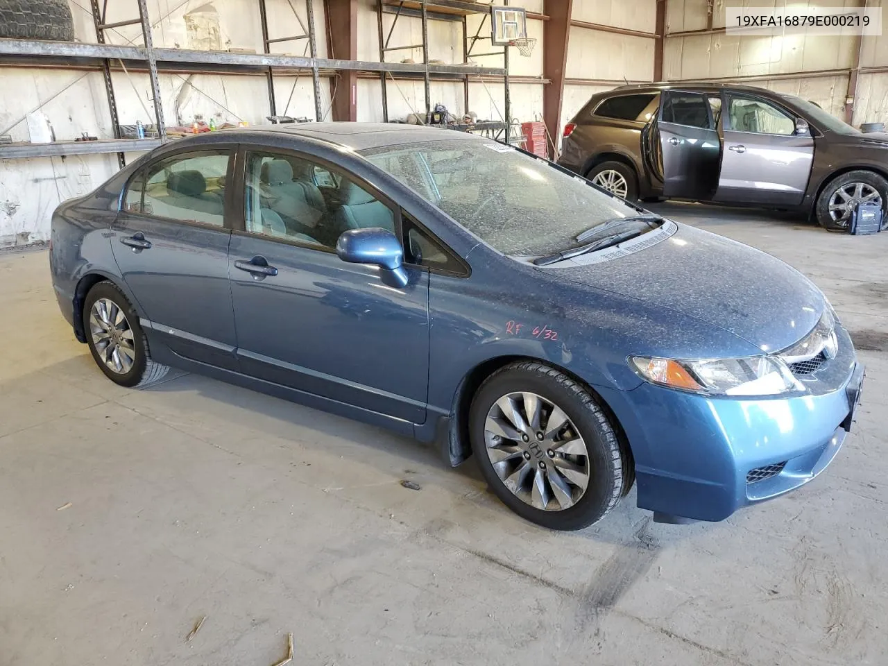 2009 Honda Civic Ex VIN: 19XFA16879E000219 Lot: 73205834