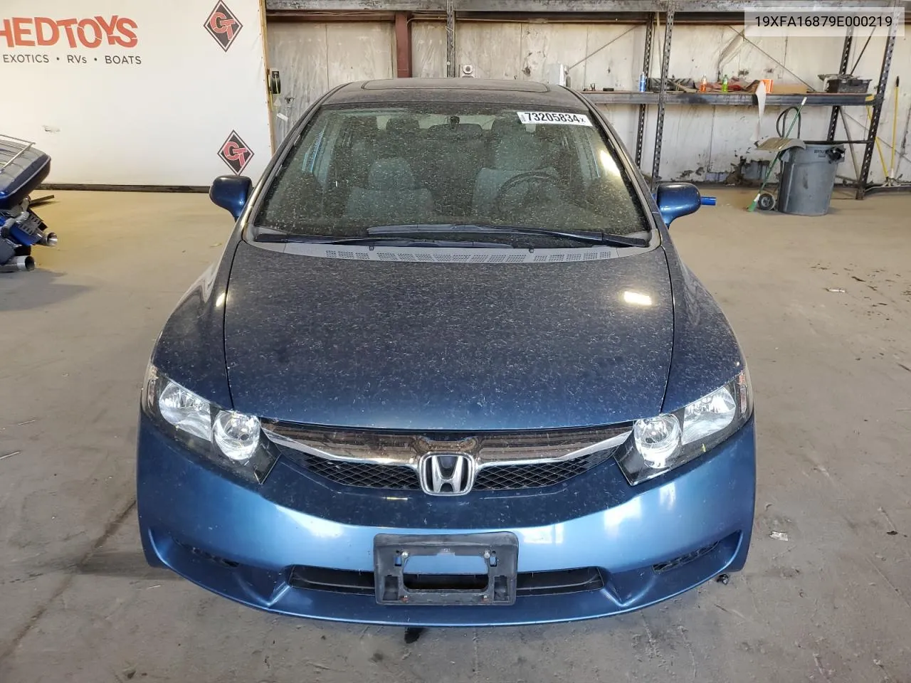 2009 Honda Civic Ex VIN: 19XFA16879E000219 Lot: 73205834