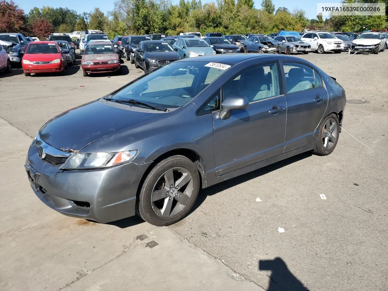 19XFA16539E000286 2009 Honda Civic Lx