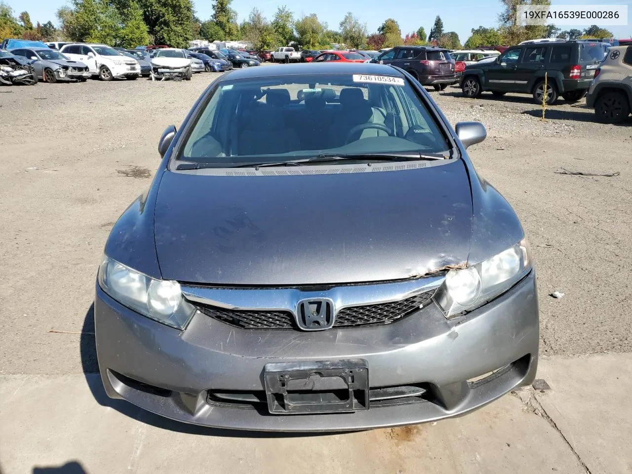 19XFA16539E000286 2009 Honda Civic Lx