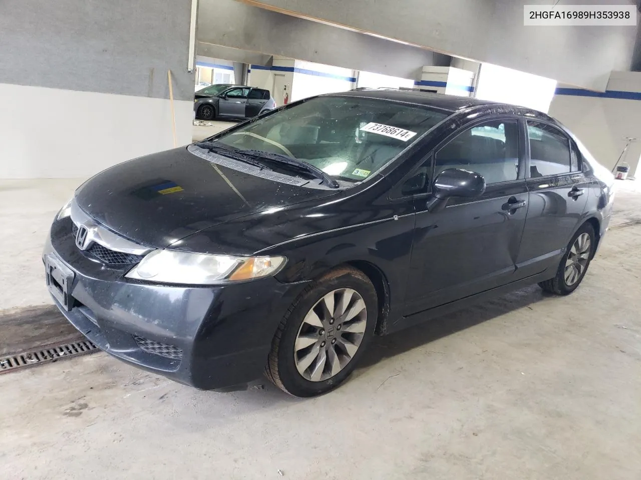 2009 Honda Civic Exl VIN: 2HGFA16989H353938 Lot: 73768614