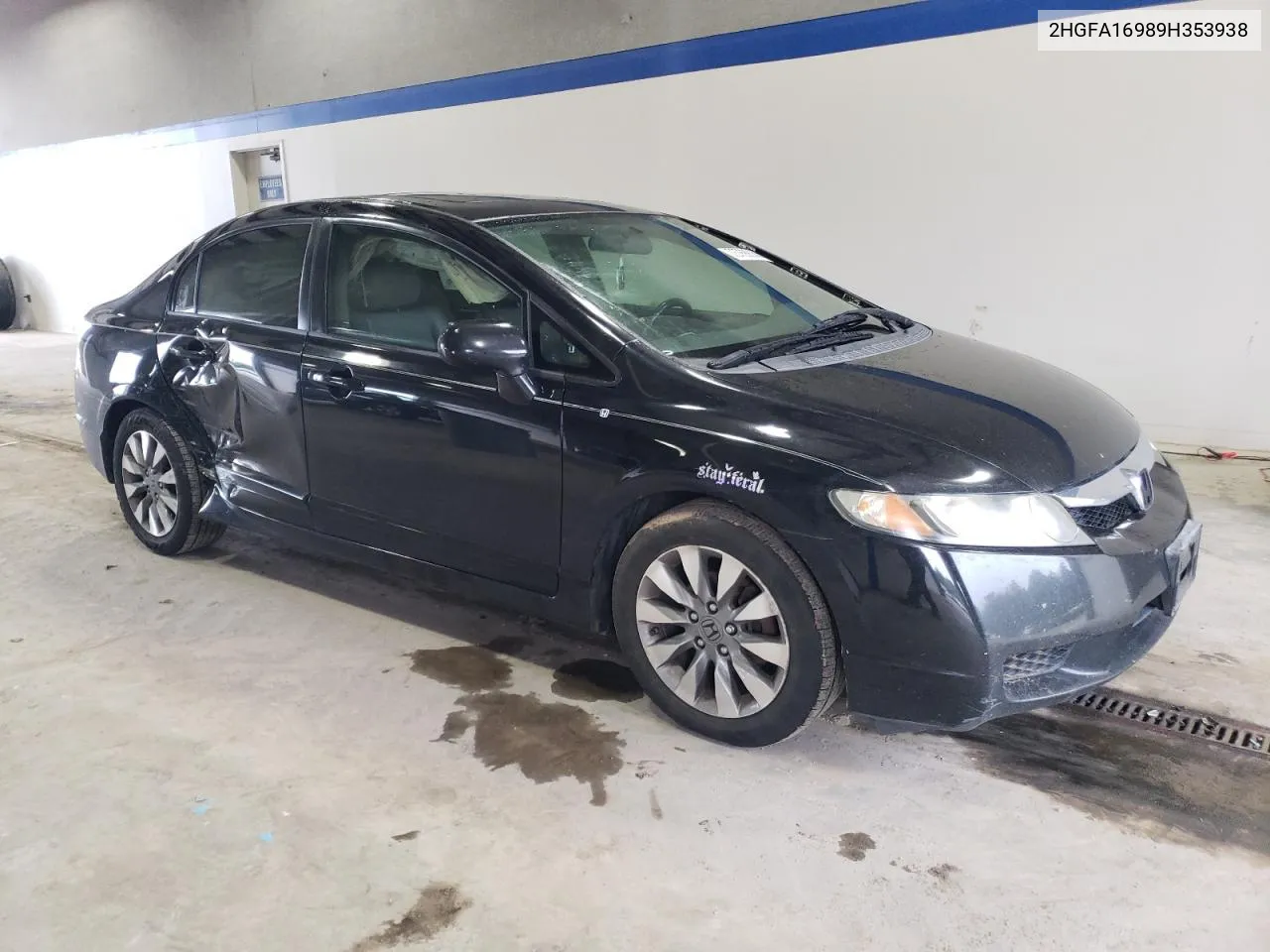 2009 Honda Civic Exl VIN: 2HGFA16989H353938 Lot: 73768614