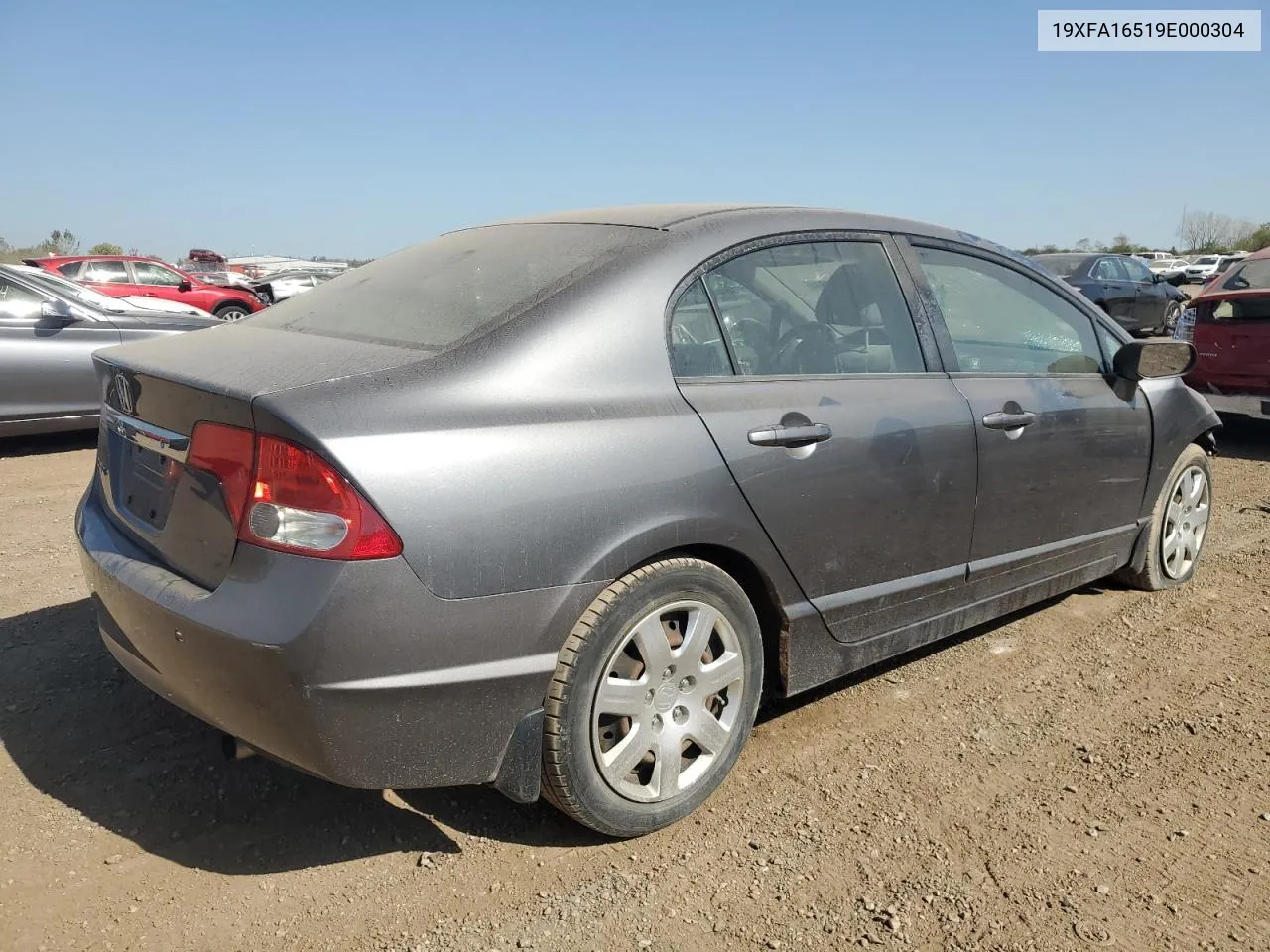 2009 Honda Civic Lx VIN: 19XFA16519E000304 Lot: 73882094