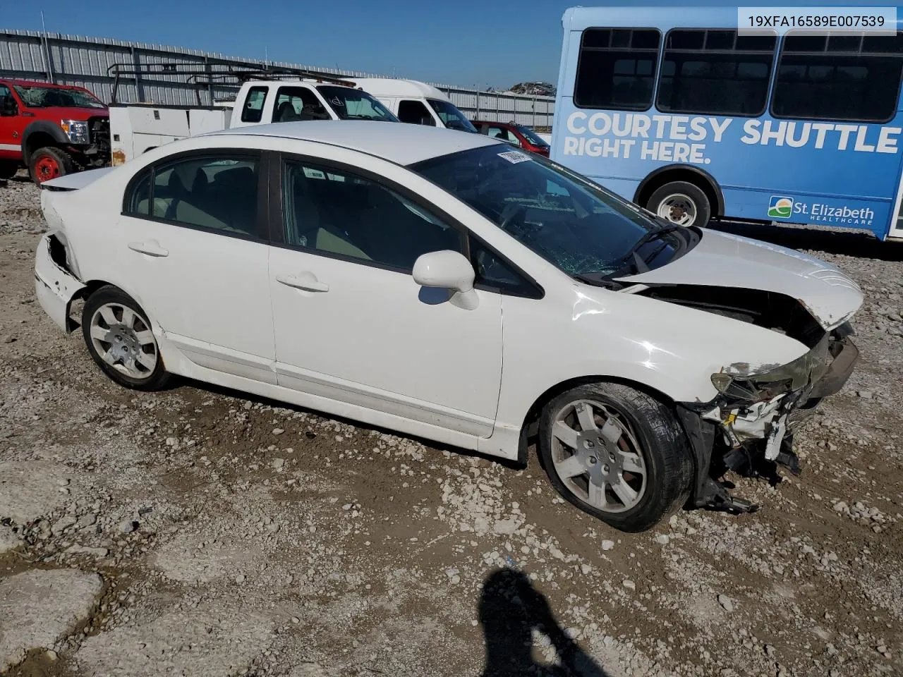 19XFA16589E007539 2009 Honda Civic Lx